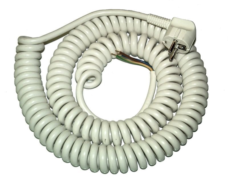 REIMAX ELECTRONICS - Spiraaliliitosjohto sukotulppa - MSKEZ 3x1,5S 5m val