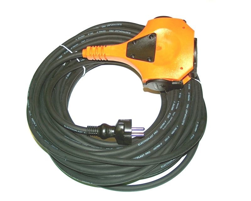 REIMAX ELECTRONICS - Jatkojohto 3-os oranssi - H07RN-F(VSB)3x2,5S 20m IP44