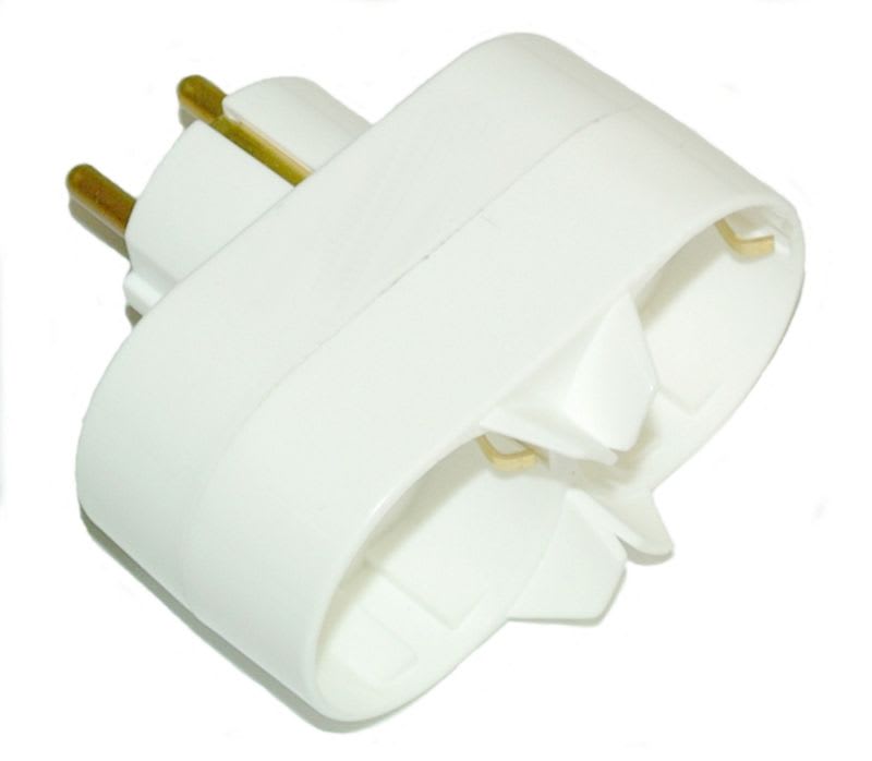 REIMAX ELECTRONICS - Haaroitin IP21 val - Pistotulppa 2:lla pistorasiall