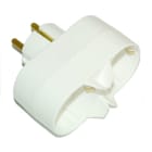 REIMAX ELECTRONICS - Haaroitin IP21 val - Pistotulppa 2:lla pistorasiall