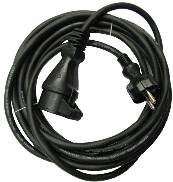 REIMAX ELECTRONICS - Jatkojohto 1-os - H07RN-F(VSB)3x1,5S 10m IP44