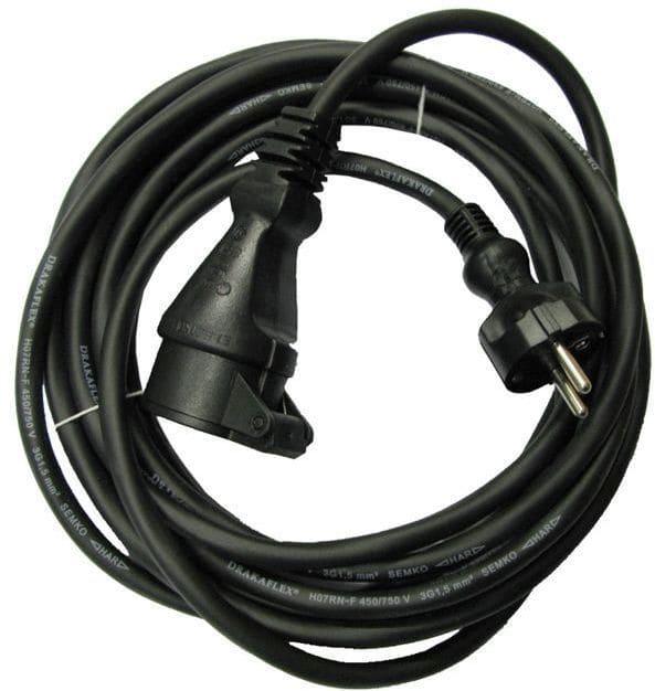 REIMAX ELECTRONICS - Jatkojohto 1-os - H07RN-F(VSB)3x1,5S 10m IP44