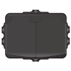 NORWESCO - Pistorasia AquaBest - 2S/16A/250V/IP44 PPR 0X mus