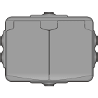 NORWESCO - Pistorasia AquaBest - 2S/16A/250V/IP44 PPR 0X HAR