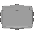 NORWESCO - Pistorasia AquaBest - 2S/16A/250V/IP44 PPR 0X HAR