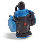 NORWESCO - Jatkopistorasia Power Solid - 3S/16A/250V/IP54 SIN/MUS