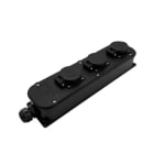 NORWESCO - Jatkopistorasia Power Solid - 3S/16A/250V/IP54 TPE MU LÄPPÄ