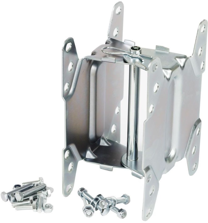 NEDERMAN - Seinäkiinnike - Kääntyvä sinkitty