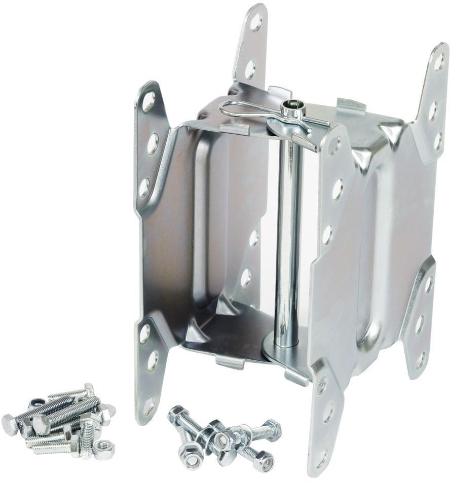 NEDERMAN - Seinäkiinnike - Kääntyvä sinkitty