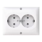 ABB - Pistorasia SAGA - 2S/16A/IP21 PPJ HL kulma VAL