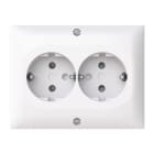 ABB - Pistorasia SAGA - 2S/16A/IP21 PPJ HL kulma VAL