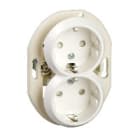 SCHNEIDER ELECTRIC - Pistorasia Renova - 2S/16A/230V/IP21 2-piir. VAL