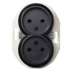 SCHNEIDER ELECTRIC - Pistorasia Renova - 2N/16A/230V/IP21 2X mus