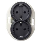 SCHNEIDER ELECTRIC - Pistorasia Renova - 2s/16A/230V/IP21 2-piir. MUS