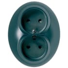 SCHNEIDER ELECTRIC - Pistorasia Renova - 2-os. maadoittamaton, musta