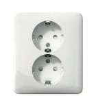 SCHNEIDER ELECTRIC - Pistorasia Exxact - 2-os. RL maad. valkoinen