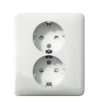 SCHNEIDER ELECTRIC - Pistorasia Exxact - 2-os. RL maad. valkoinen