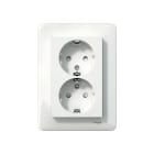 SCHNEIDER ELECTRIC - Pistorasia Exxact - 2-os. maad. RL valkoinen