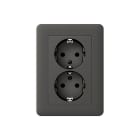 SCHNEIDER ELECTRIC - Pistorasia Exxact - 2-os. maad RL antrasiitti