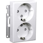 ELKO - Pistorasia ELKO RS Nordic - 2S/16A/250V/IP21 UKJ/R VAL