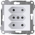 ELKO - Pistorasia ELKO RS Nordic - 3E/16A/2,5A EURO UKR VAL