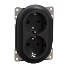 ELKO - Pistorasia ELKO One - 2S/16A//IP21 UKR matala MUS