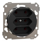 ELKO - Pistorasia ELKO One - 3E/2,5A/IP21 UKR MUS