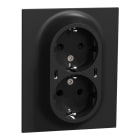 ELKO - Pistorasia + USB ELKO One - 2-PR PL IP20+2xUSB-C 25W PD MU