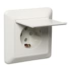 ELKO - Pistorasia kansi ELKO RS16 - 1S/16A/250V/IP21 UPR val