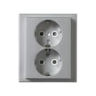 ABB - Pistorasia Impressivo - 2S/16A/IP21 UPJ HL alu