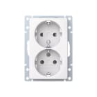 ABB - Pistorasia SAGA - 2S/16A/IP20 2X UKJ matala