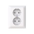 ABB - Pistorasia multipakk.50kpl SAGA - 2S/16A/IP21 UPJ HL