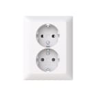 ABB - Pistorasia multipakk.50kpl SAGA - 2S/16A/IP21 UPJ HL