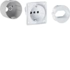 HAGER - Pistorasia Volta - VZ00HD PR+EURO-adapteri