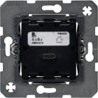 HAGER - Pistorasia S1 - 1USB/3,25A/230V 65W UR S.1/Bx