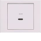 HAGER - Pistorasia K1 - USB-lat. 48604020 K.1 VAL