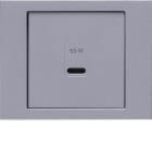 HAGER - Keskiölevy K5 - USB-lat. 48604020 K.5 An-Al