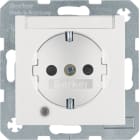 HAGER - Pistorasia S.1 - 1S/16A UKR MI/LED val