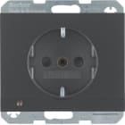 HAGER - Pistorasia K.1 - 1S/16A UKR LED ant