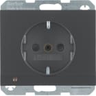 HAGER - Pistorasia K.1 - 1S/16A UKR LED ant