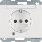 HAGER - Pistorasia K.1 - 1S/16A UKR MI/LED val