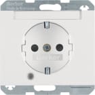 HAGER - Pistorasia K.1 - 1S/16A UKR MI/LED val