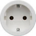 HAGER - Pistorasia - 1S/16A/250V 2mm UPJ val