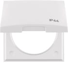 HAGER - Peitelevy Integro Flow - 1-os. IP44 kannella val
