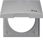 HAGER - Peitelevy Integro Flow - 1-os. IP44 kannella har