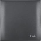 HAGER - Peitelevy Integro Flow - 1-os. IP44 kannella ant