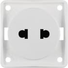 HAGER - Pistorasia Integro Flow - 2N/10A/250VAC EURO-US UR val