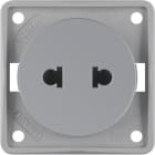 HAGER - Pistorasia Integro Flow - 2N/10A/250VAC EURO-US UR har