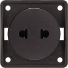 HAGER - Pistorasia Integro Flow - 2N/10A/250VAC EURO-US UR rus