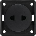 HAGER - Pistorasia Integro Flow - 2N/10A/250VAC EURO-US UR mus